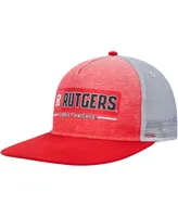 Men's Colosseum Scarlet, Gray Rutgers Scarlet Knights Snapback Hat