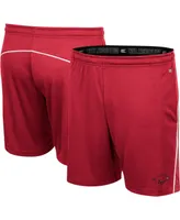 Men's Colosseum Cardinal Arkansas Razorbacks Laws of Physics Shorts