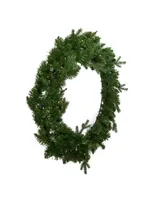 Kurt Adler 30" Battery-Operated Warm Led Jackson Wreath