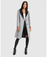 Belle & Bloom Women's Women Lexington Two Tone Wool Blend Coat