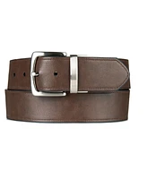 Nautica Men's Reversible Flag Belt
