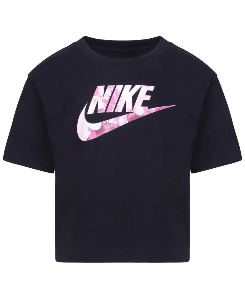 Nike Little Girls Boxy Long Sleeve T-shirt