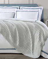 Sunday Citizen Snug Ribbed Blanket, Full/Queen