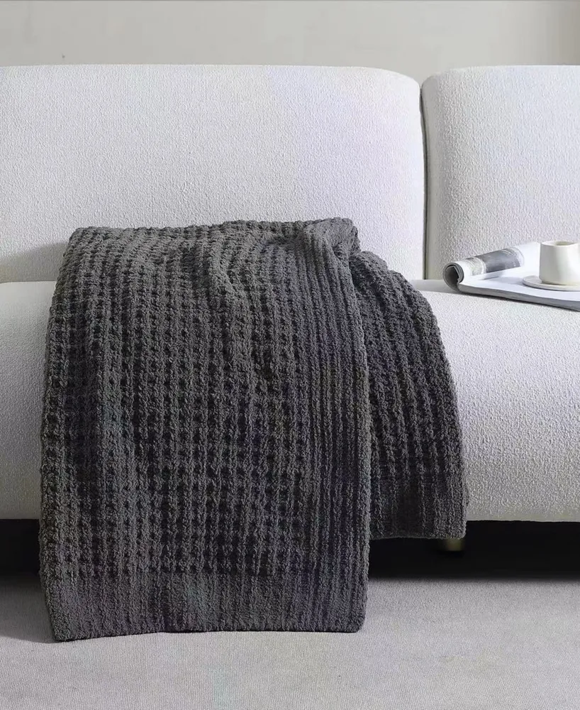 Sunday Citizen Waffle Snug Throw, 52" x 75"