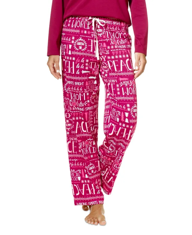 Hue Women's Pajama Top & Bottoms - Macy's