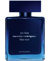 Narciso Rodriguez Men's For Him Bleu Noir Eau de Parfum Spray, 3.3 oz., A Macy's Exclusive