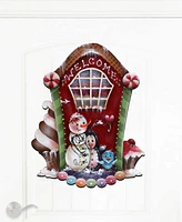 Designocracy Season of Sweet Christmas Wooden Wall Decor Door Decor J. Mills-Price