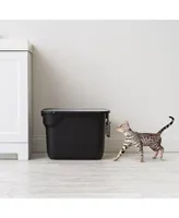 Iris Usa Top Entry Cat Litter Box with Scoop