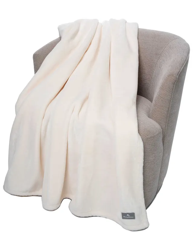 Get Tommy Bahama's indulgently soft throw at a dreamy, limited