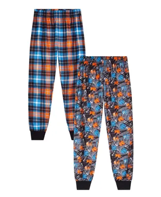 Max & Olivia Big Boys 2 Pack Pajama Pants Set