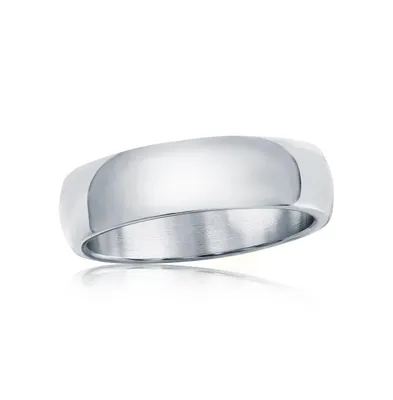 Stainless Steel Polished Ring