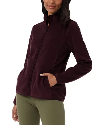 32 Degrees Women's Relaxed-Fit Fleece Shirt Jacket