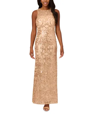 Adrianna Papell Women's Sequin-Embellished Gown