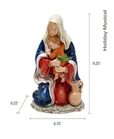 Fitz and Floyd Madonna and Child Figurine, 9.25-inch