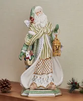 Fitz and Floyd Studio Collection 13-Inch Gregorian Santa Figurine