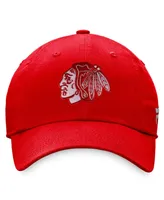 Women's Fanatics Red Chicago Blackhawks Iconic Glimmer Adjustable Hat