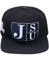 Men's Pro Standard Black Jackson State Tigers Arch Over Logo Evergreen Snapback Hat