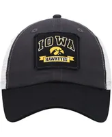 Men's Colosseum Charcoal Iowa Hawkeyes Objection Snapback Hat