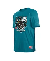 Men's New Era Black Jacksonville Jaguars Team Logo T-shirt