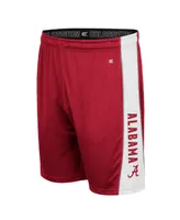 Men's Colosseum Crimson Alabama Tide Panel Shorts