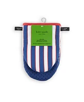 kate spade new york Botanical Stripe Mini Oven Mitt 2-Pack Set, 5.5" x 8"