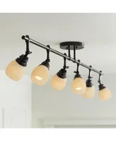 Elm Park 6-Head Ceiling Track Light Fixture Kit Spot