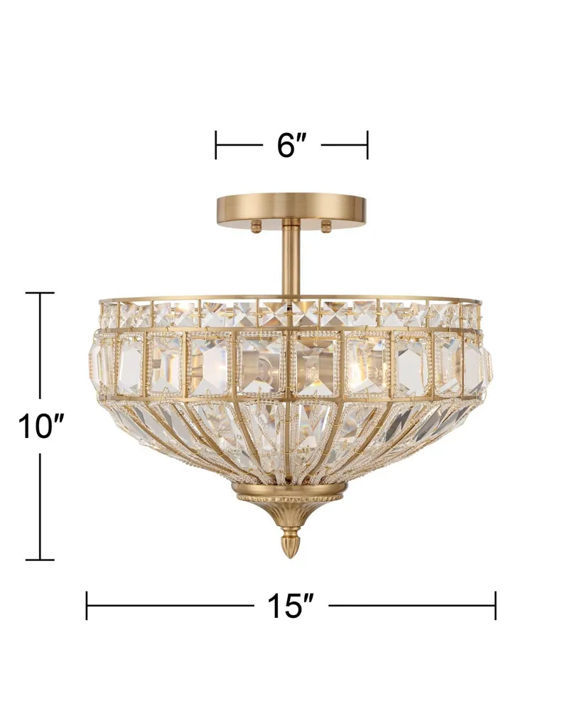 Vienna Full Spectrum Ibeza Modern Ceiling Light Semi Flush