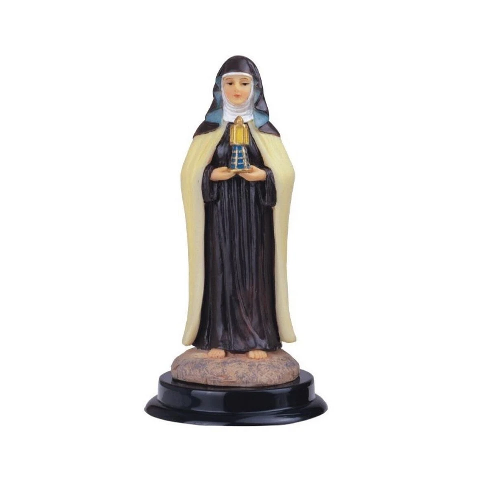 Fc Design 5"H Saint Clare Statue St. Clare of Assisi Holy Figurine Religious Decoration Home Decor Perfect Gift for House Warming, Holidays and Birthd