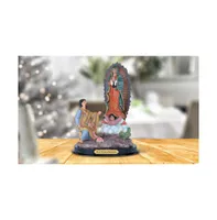 Fc Design 9"H Our Lady of Guadalupe with Saint Juan Diego Holy Figurine Religious Decoration Home Decor Perfect Gift for House Warming, Holidays and B