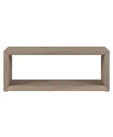 Hudson & Canal Osmond 48" Wide Rectangular Coffee Table