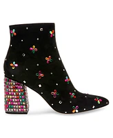 Betsey Johnson Women's Joise Rhinestone Embellished Booties