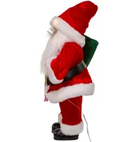 Kurt Adler 12" Battery-Operated Led Lighted Santa