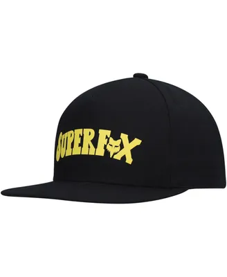 Big Boys and Girls Fox Black Super Trik Snapback Hat