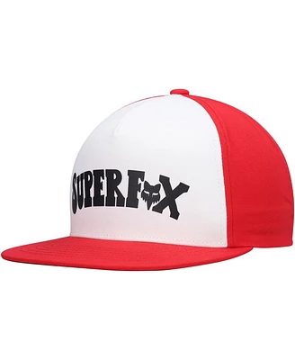 Men's White Fox Super Trik Snapback Hat