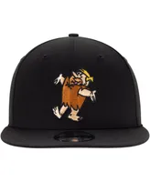 Men's New Era Barney Black The Flintstones 9FIFTY Snapback Hat