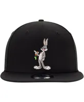 Men's New Era Bugs Bunny Black Looney Tunes 9FIFTY Snapback Hat