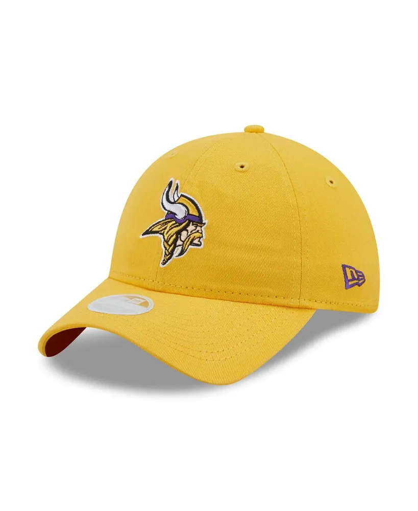 Women's New Era Gold Minnesota Vikings Core Classic 2.0 9TWENTY Adjustable Hat