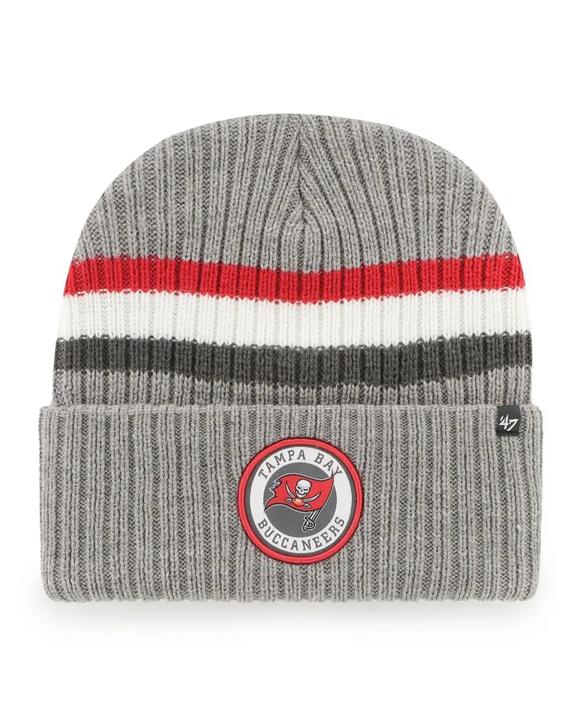 Men's '47 Brand Gray Tampa Bay Buccaneers Highline Cuffed Knit Hat