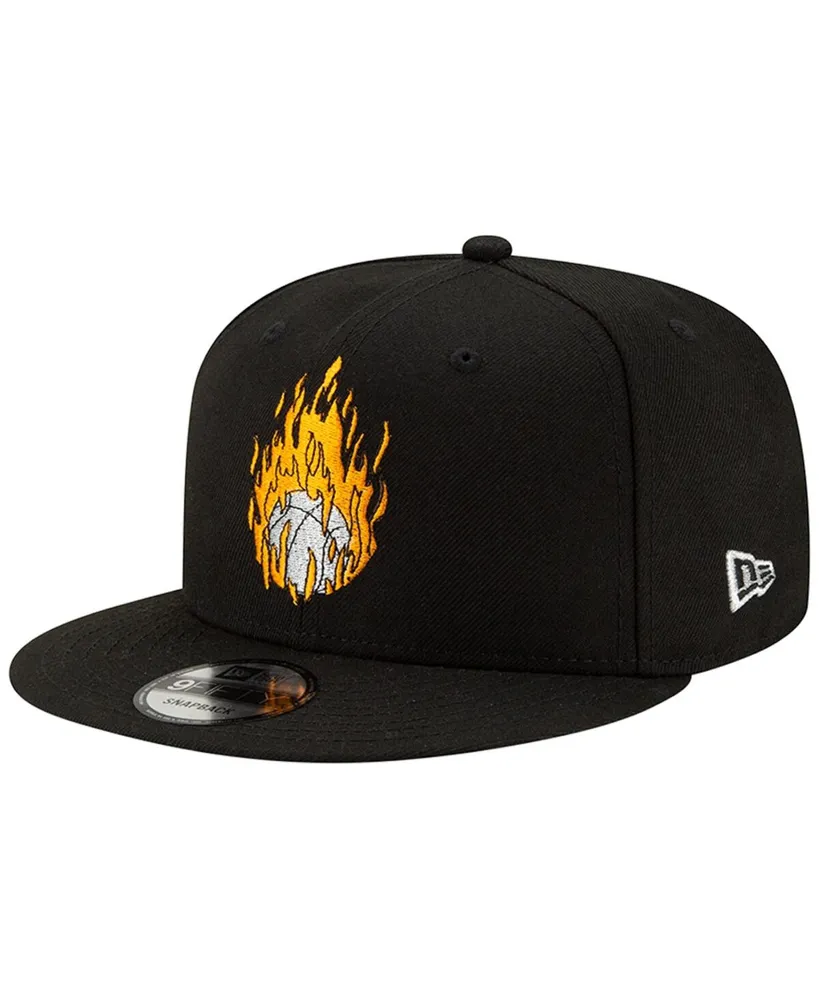 Men's New Era Black Space Jam: A New Legacy Fire Ball Goon Squad 9FIFTY Snapback Hat