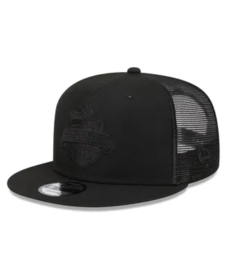 Men's New Era Black Toronto Fc Logo Classic 9FIFTY Trucker Snapback Hat