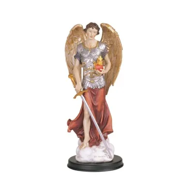 Fc Design 12"H Archangel Jehudiel Statue Saint Jegudiel The Angel of Work Holy Figurine Religious Decoration Home Decor Perfect Gift for House Warming
