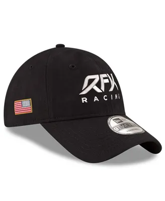 Men's New Era Black Roush Fenway Keselowski Racing Enzyme Washed 9TWENTY Adjustable Hat