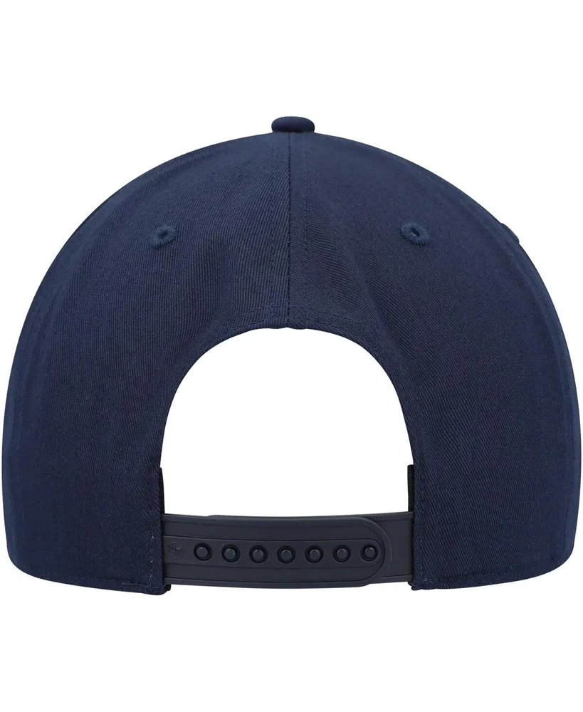 Men's '47 Brand Navy Nashville Predators Primary Hitch Snapback Hat
