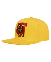 Men's Pro Standard Gold Tuskegee Golden Tigers Evergreen Tu Snapback Hat