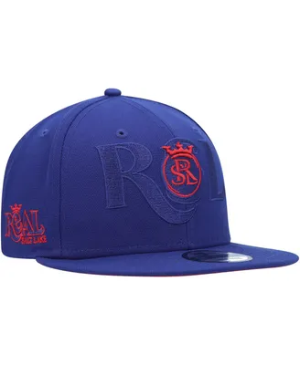 Men's New Era Blue Real Salt Lake Kick Off 9FIFTY Snapback Hat