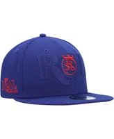 Men's New Era Blue Real Salt Lake Kick Off 9FIFTY Snapback Hat