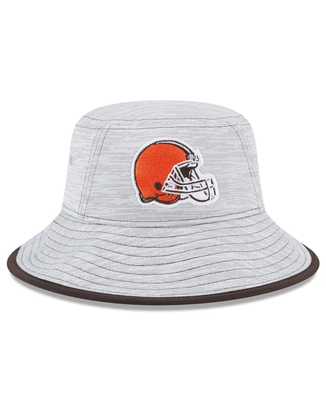 New Era Men's New Era Gray Cleveland Browns Game Bucket Hat