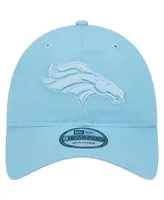 Men's New Era Light Blue Denver Broncos Core Classic 2.0 Brights 9TWENTY Adjustable Hat