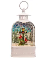 Kurt Adler 10" Battery Operated Warm Led Lighted Cardinal Lantern