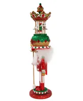 Kurt Adler 18" Carousel Hat Musical Nutcracker